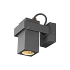 SLV - Theo Plafond-/wandarmatuur Wndlamp Antr 1Xgu10