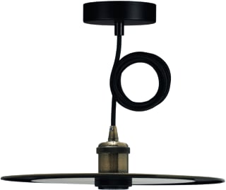 Bailey - Pendelarmatuur Pendant Slim E27 Bronze