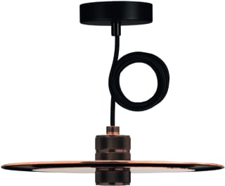 Bailey - Pendelarmatuur Pendant Slim E27 Rose