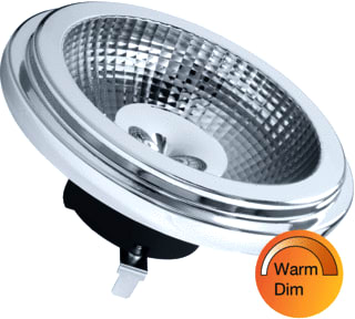Bailey - LED-lamp Ar111 G53 9W 25D Warmdim
