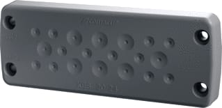 Conta-Clip - Invoerplaat sparing kast/lessenaar kabeldoorvoer 20x grijs