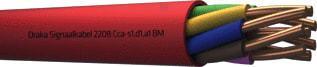 Draka - Data- en communicatiekabel SIGN KAB CCA RD 8X0,8 MT