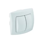 Geberit - Toeb./onderd. bed.elem. spoelsyst. Pneum.Handdr.Inb.1Knp Wit