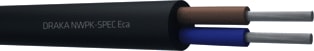 Draka - Voedingskabel tot 1 kV beweegbaar NWPK-SPEC ECA BK 2X6 MT
