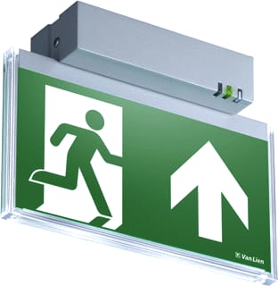 Van Lien - Evago Noodverlichtingsarmatuur Eva Decent 2W 3Ur Opb 22M
