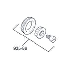 Rada - Toebeh./onderd. badkameraccessoires Sproeipl.+Schroef 872/927