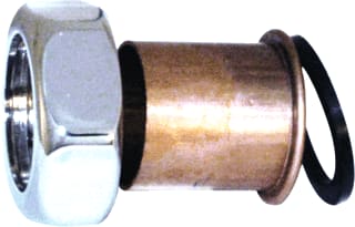 Presto - Fitting met 2 aansluitingen koppeling 2dlg 5/4bix32