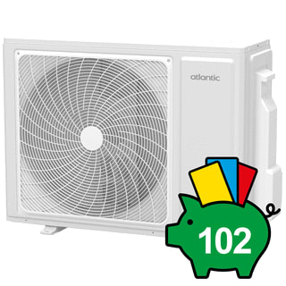 Atlantic - Airco - single split condens. lucht Murao Smart Buiten 3,6Kw
