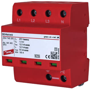 DEHN - DEHNshield Gecombineerde afleider energietech. Dsh Tns 255
