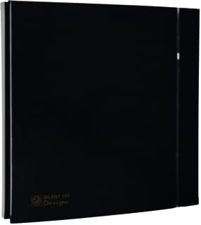 S&P - SILENT 100 Design 4C Ventilator voor kleine ruimten Ventiltr Silent-100 Crz Zw
