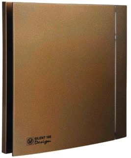 S&P - SILENT 100 Design 4C Ventilator voor kleine ruimten  5210619800