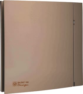 S&P - SILENT 100 Design 4C Ventilator voor kleine ruimten Vent Silent-100 Cz Champgn
