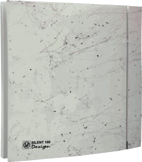 S&P - SILENT 100 Design 4C Ventilator voor kleine ruimten Vent Silent-100 Cz Wit
