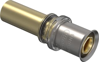 Wavin - Tigris M5 Fitting met 2 aansluitingen Tg/M5/D Ovrg.Kp Kpr 25X22
