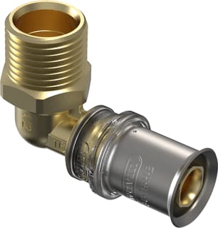 Wavin - Tigris M5 Fitting met 2 aansluitingen tg/m5/d ovrg.kn 32x1bu