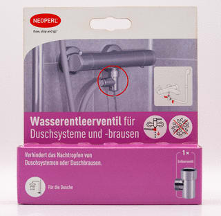 Neoperl - Leegloopautomaat doucheslang leegloopautomaat slng 1/2