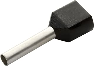 TRADEFORCE - Adereindhuls DOUBLE 2X1.5/8MM ZW ZK100