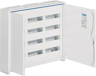 Hager - Groepenkast, leeg Fwb43P