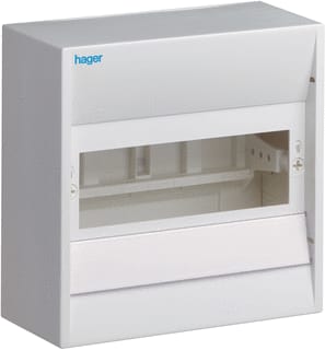 Hager - Miniverdeler Groepenkast, leeg Gd108A