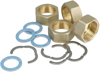 Dynamic Way - Fitting met 2 aansluitingen Grflx Aanslse 1" W+R