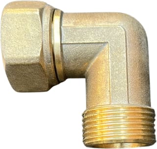 Dynamic Way - Fitting met 2 aansluitingen Gf Kopp 1" Bi X 1" Bu