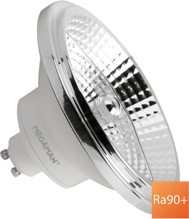 Megaman - LED-lamp ar111 gu10 9.5w 24d 2700k