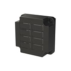 ABB - Hafobox Opbouwdoos wand/plafond Deks 3640 Zw Gst/Midi 8X3