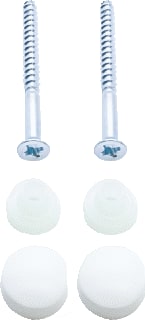 FISI - Schroefbevestigingsset Bevschrf Vrz 70Mm Wit Se2