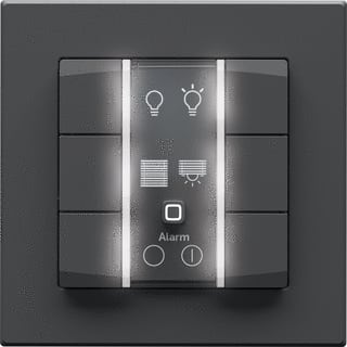 Homematic IP - Zender/AB v draadloos schakelsyst. wandknop 6-voud 230v antr
