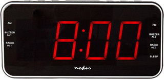 NEDIS - Wekker clar004bk