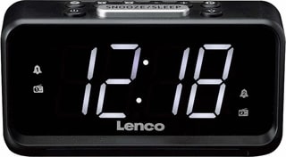 Lenco - Wekker cr-28bk
