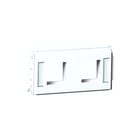Schneider Electric - Inzetplaat schakelmateriaal Inzpl Amp Cyb-Dp Ral9010