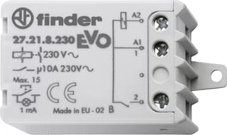 Finder - Installatieprogramma Bistabiel relais bisrelais 272182304000