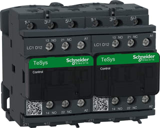 Schneider Electric - TeSys Deca Advanced Magneetschakelaarcombinatie Omkschak Lc2D12B7 24V
