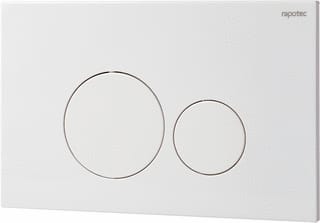 Rapotec - RAPO Bedieningsplaat spoelsysteem Wc Bedieningspaneel Wit