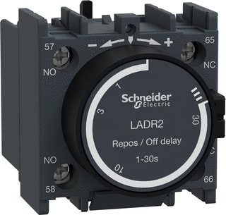 Schneider Electric - TeSys Deca Advanced Tijdcontactblok Tydblok Ladr2 0,1-30Sec