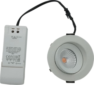 Bailey - Downlight/spot/schijnwerper spot flex 8w 580lm w ip44
