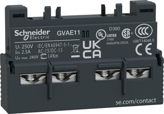 Schneider Electric - TeSys GV Hulpcontactblok Hlpcont Gvae11