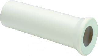 Viega - Closetaansluitstuk Aansluitstuk 400Mm Wit