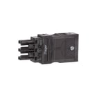 Hager - Tehalit Ecoline Conn. v insteekbare gebouwinstall. Teha Ingangsconnector 3P Xd