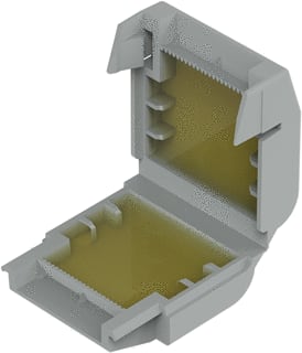 Wago - Kabelaftakmof GELBOX 221 DS4