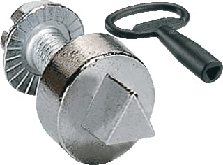 Hager - Univers Deursluiting voor kast/lessenaar Sluiting Driek. 7Mm Fz502