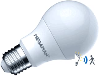 Megaman - LED-lamp Sensor/Radarlamp 4,9W 27K