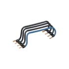 Hager - Univers Bedradingsset voor installatiekast Bedrset 4P Zw/Bl 125 Kc425