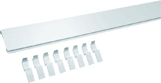 Hager - Univers Afdekprofiel voor kast/lessenaar Afdekstrook 1Mtr Wt S35V