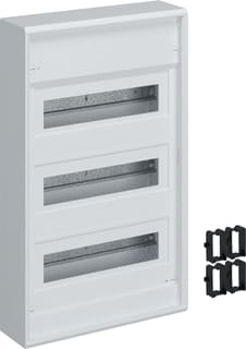Hager - Volta Groepenkast, leeg Opb Verd Ip30 3X12 Module