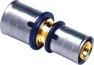 Wavin - Tigris M1 Fitting met 2 aansluitingen m1 drl verkop75x63