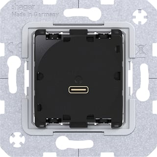 Hager Berker - USB-voeding usbvoed was4154