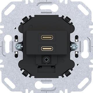 Hager Berker - USB-voeding usbvoed was4155bm