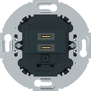 Hager Berker - USB-voeding usbvoed wts4155bm